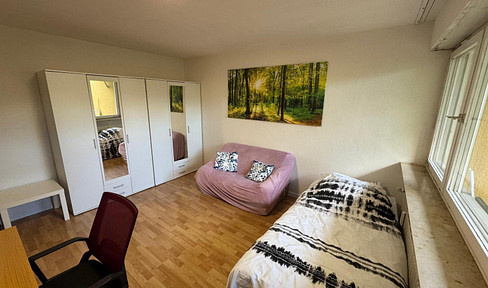 Helles, vollmöbliertes WG-Zimmer (17 m²) mit Terrasse | 2er-WG | S-Bahn-nah | Nürnberg Ost