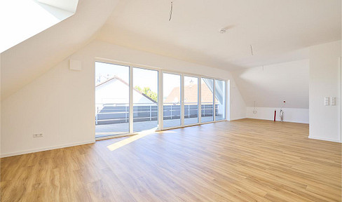 Exklusive 3-Zi.-Neubauwohnung mit Loggia, Aufzug & TG in Krumbach (W9)