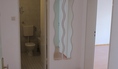 Well-maintained, bright 2-room apartment with a balcony and fitted kitchen available for rent from private owners, starting April 1st, 2026, or later.