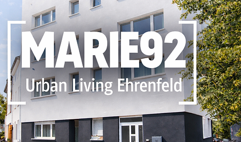 MARIE92 – Stilvolle 2-Zimmer Wohnung in Köln-Ehrenfeld mit EBK & Garage