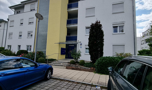 Apartment (3 rooms/103.23 sqm) Neu-Ulm/Wiley - charming, bright, in a premium location (near Peter Biebl Park).