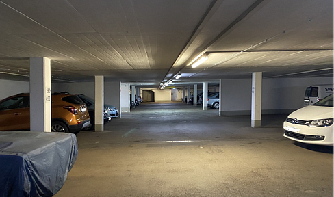 Underground parking space available immediately.