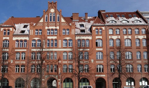 Sunny penthouse duplex apartment in the Mitte district.