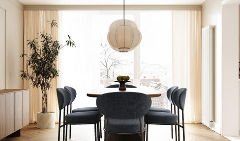 Luxuriöses 3-Zimmer Penthouse mit Dachterrasse in bester Lage von München