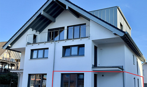 Neubau - Barrierefreie Erdgeschosswohnung mit Terrasse und Garten im Zentrum von Neunkirchen