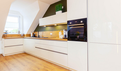 Brand new 3-room penthouse apartment!