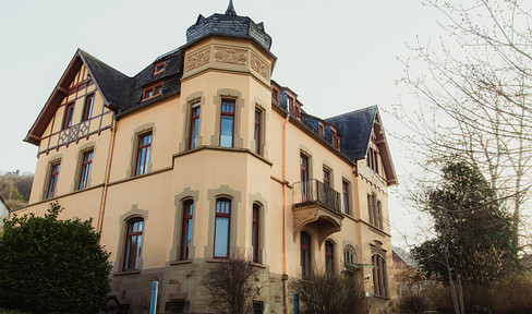Absolutely unique: a villa, originally built in a historical style, now used for commercial purposes.