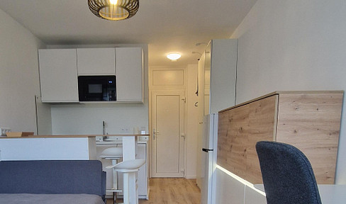 Bright, fully furnished one-bedroom apartment - Brand new, having just been completely renovated.