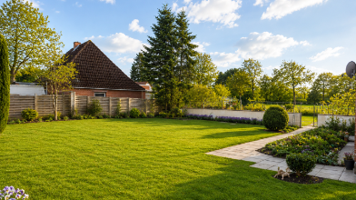 Family home near the Baltic Sea, with a plot of land suitable for new construction.