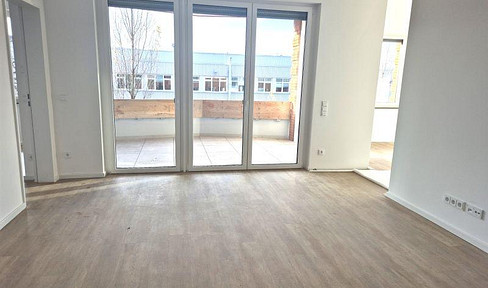 Prime new construction: 2-room apartment with balcony, fitted kitchen, and accessible features - located in Vahrenwald-List in a quiet area!
