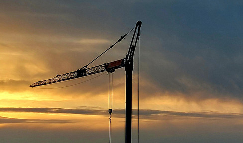 Architect-designed house in a scenic, south-facing location – construction to begin shortly.