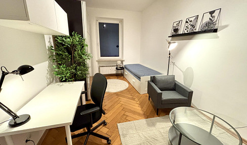 First occupancy after renovation - Lovely 3-bedroom apartment in Schwabing.