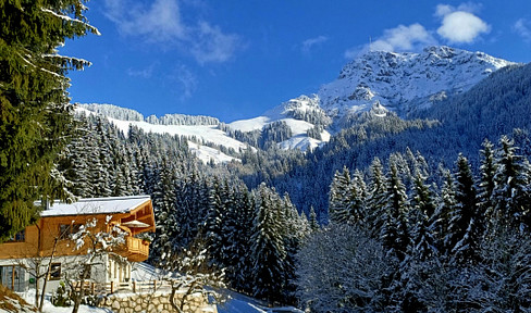 Apartment with a breathtaking view, located in a garden setting.