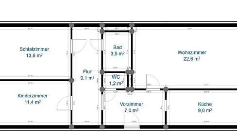 Geräumige 3-Zimmer Wohnung mit Aufzug im 5. Stock Nähe Türkenschanzpark
