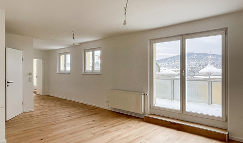 HOHE WOHNQUALITÄT MIT WEITBLICK – Erstbezug mit großer Terrasse & Top-Anbindung