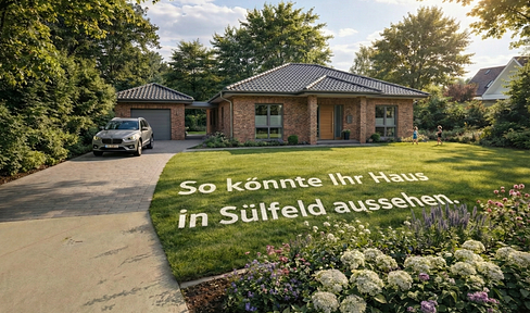 Wohnen in Toplage, nahe dem Golfplatz, 817 m² Grundstück in Sülfeld