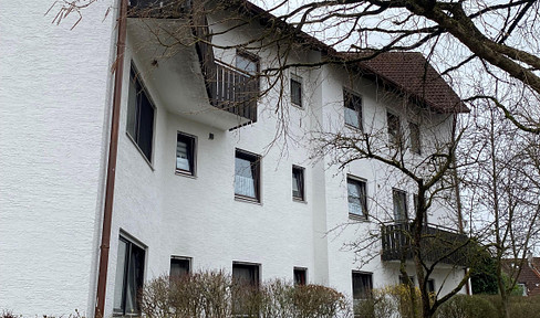 Bright 3-room apartment with balcony in Günzburg.