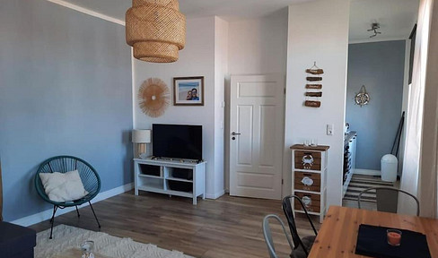 A 2-room apartment (vacation rental) on the beautiful island of Rügen, with no service fees.