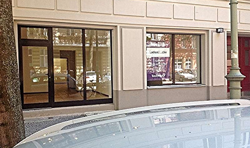 Ladenlokal Büro Praxis Café mit gr. Schaufenstern nahe HBF, frei ab sofort, provisionsfrei