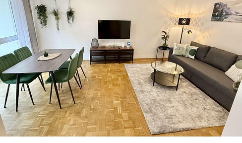 Helle Möblierte 2 Zimmer 49m² Wohnung mit Balkon in Dresden