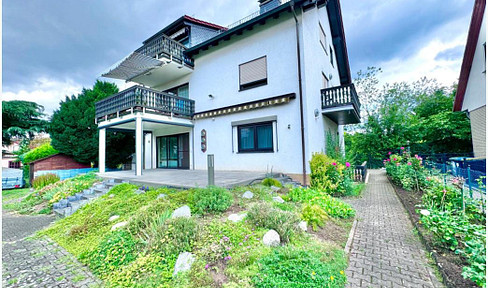 Furnished 2-room ground-floor apartment with a terrace in Raunheim.