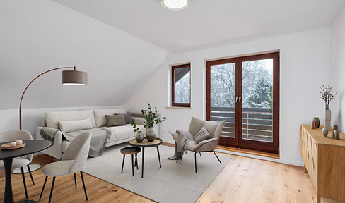 Kernsanierte 2-Zimmer-Wohnung im grünen Forstenried