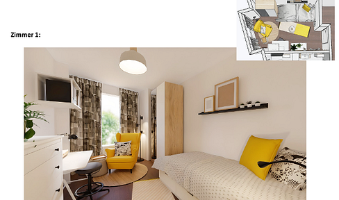 Modern living in the Mathildenviertel district – New shared accommodation for students and young professionals.