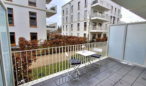 Erstbezug - großzügige möblierte 2-Zimmer Wohnung mit schöner Terrasse