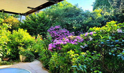 Beautiful apartment with a terrace in Nienstedt.