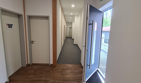 Large office space, small office space, and workstations for rent.