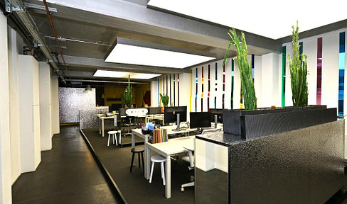 Traditional, well-maintained factory loft – centrally located in Stuttgart.