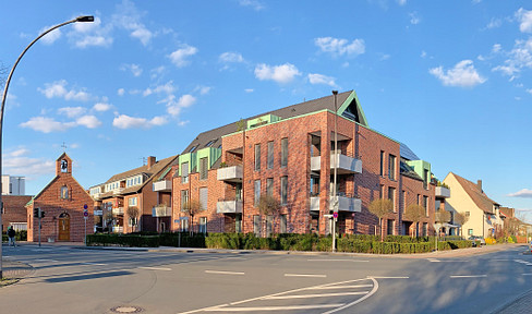 High-quality, accessible studio apartment with a balcony in Wolbeck.