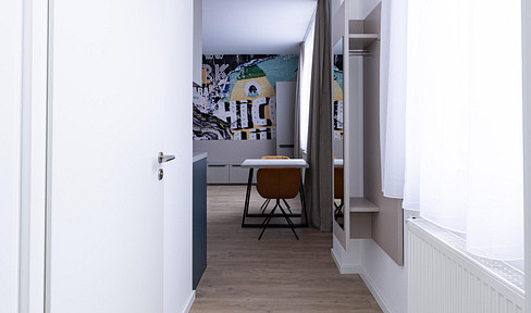 Attraktive 2-Zimmer-Neubauwohnung mit moderner Einbauküche WE 78