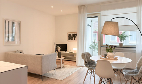 Stylish, Modern, Central: A 60m² dream apartment in a highly sought-after location in Ulm.