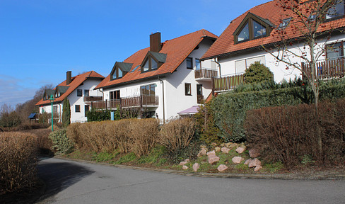 Stilvoll wohnen im Grünen – modern renovierte 2-Raum-Wohnung mit Balkon & Einbauküche