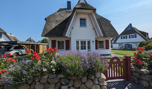 Ferienhaus mit großzügigem Garten am Bodstedter Bodden