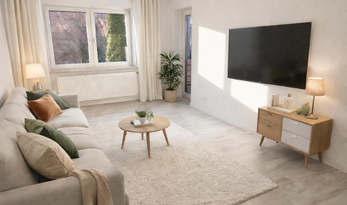 Moderne 3-Zimmer-Wohnung mit Balkon, Stellplatz und Gäste-WC – frisch renoviert