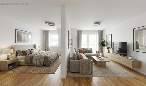 ROOFTOP APARTMENT WITH WEST-FACING TERRACE & WIDE-RANGING VIEWS OF THE GREENERY | NO COMMISSION FEES.