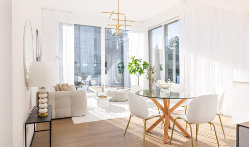 Available, move-in ready 3-room apartment, newly renovated, in Hamburg-Schnelsen.