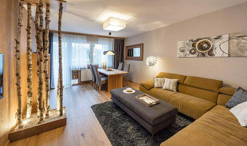 Beautiful, fully furnished 2-room apartment.