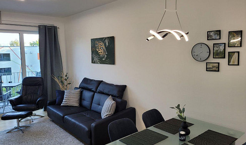 Möblierte 2-Zi-Wohnung Zentral Modern Neubau Elbe fußläufig