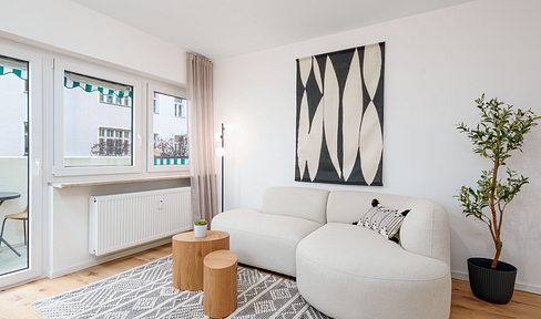 Stilvoll kernsanierte 3-Zimmer-Wohnung in Bestlage von Neuhausen-Nymphenburg