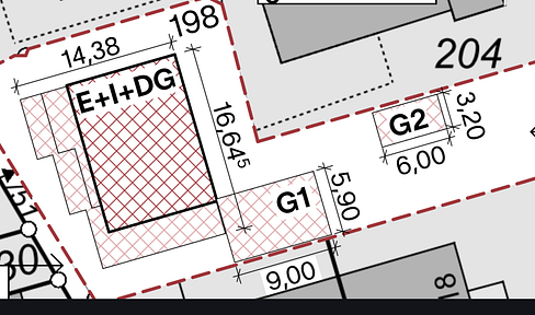 Grundstück für MFH mit noch bewohnbarem EFH