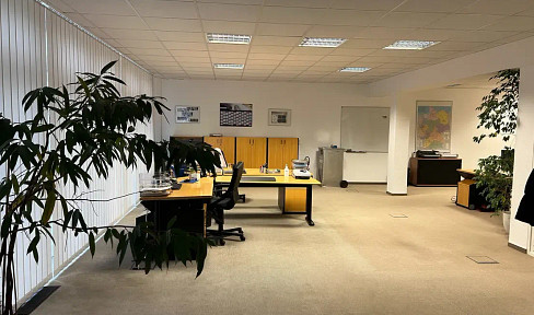 Representative office space near the university.