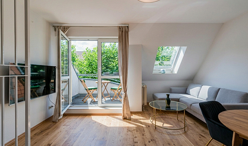 Provisionsfreie 3-Zimmer-Dachgeschoss-Maisonette am historischen Parkensemble von Alt-Lichtenrade