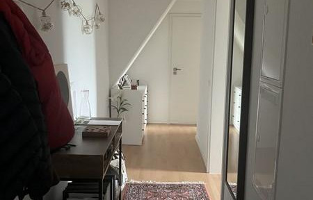 One-room apartment in Hamburg.