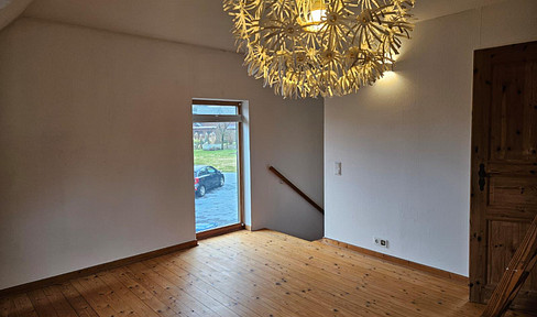 Small but complete: This mini terraced house has been modernized and is just 11 minutes from Buxtehude train station.