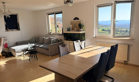 Charming 4-room apartment with panoramic views in Weil am Rhein/Ötlingen, near Basel.