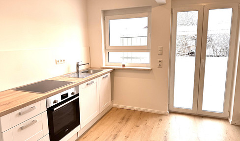 Bright, 2.5-room apartment with a balcony in Kissing.