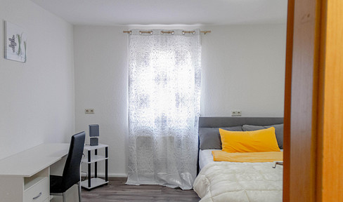 Modernes möbliertes WG-Zimmer mit Balkon – All-Inclusive – Heilbronn